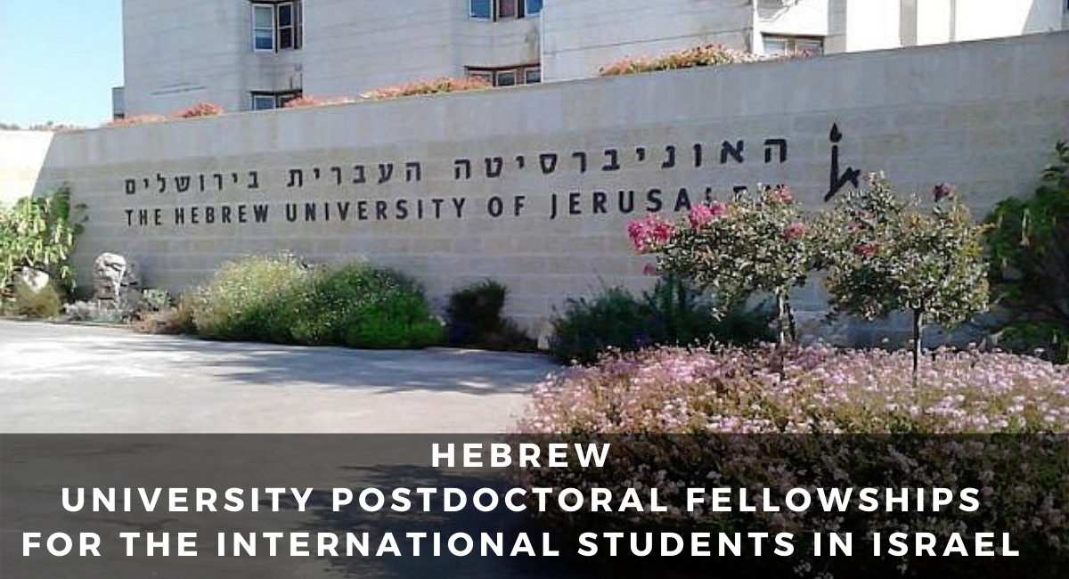 Israeli Post-doctoral Fellows
