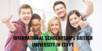 International Scholarships British University in Egypt