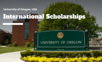 International Scholarships at the University of Oregon, USA