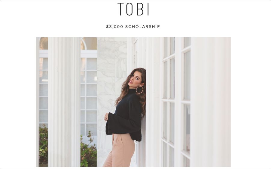 Tobi Scholarship