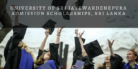 University of Sri Jayewardenepura Admission Scholarships, Sri Lanka