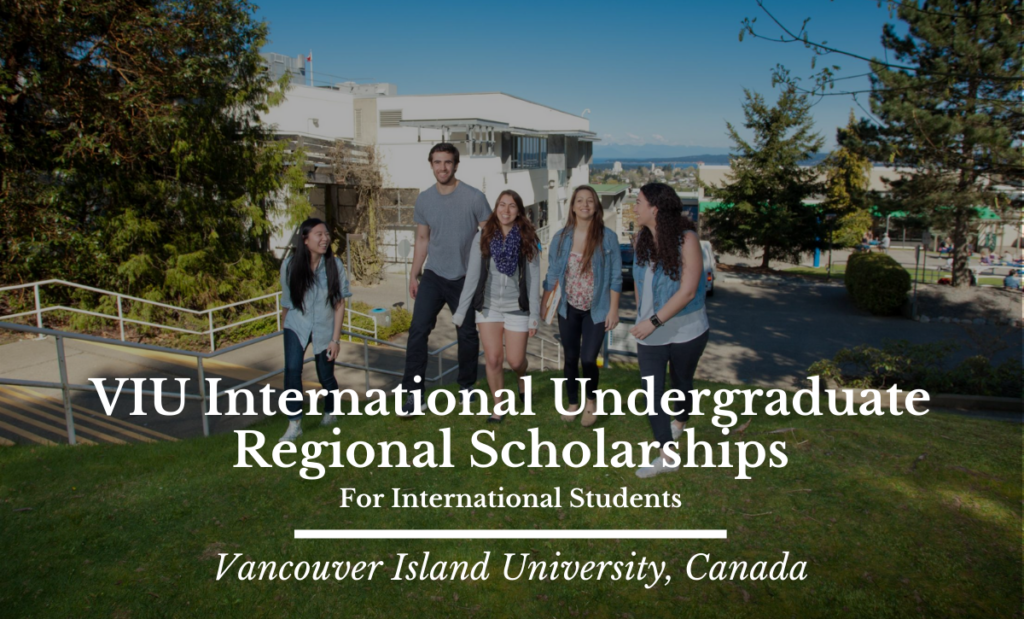 VIU International Undergraduate Regional Scholarships in Canada