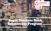 2020 Royal Business Bank Scholarship Program