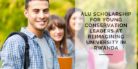 ALU funding for Young Conservation Leaders at Reimagining University in Rwanda