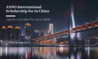 ANSO International funding for Young Talents in China