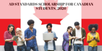 Ad Standards Scholarship for Canadian Students, 2020
