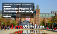 Amsterdam Physics and Astronomy funding for International Students in the Netherlands