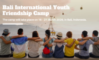Bali International Youth Friendship Camp in Indonesia, 2020