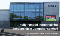 Fully-Funded Industrial PhD Scholarship in Computer Science at the University of Southern Denmark