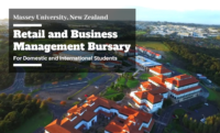 International Retail and Business Management Bursary at Massey University, New Zealand