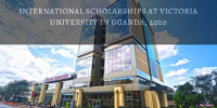 international awards at Victoria University in Uganda, 2020
