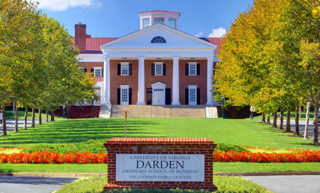 International Students Scholarships at Darden School of Business, USA