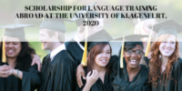 Scholarship for language Training Abroad at the University of Klagenfurt, 2020