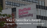 Vice Chancellor’s Award for Indian Students at Sheffield Hallam University, UK