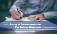 What is a Letter of Recommendation for College Admission & How to Obtain It?