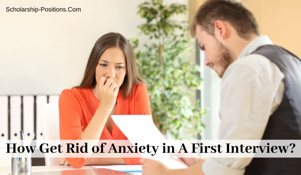 How Can Students Get Rid of Anxiety in Their First Interview?