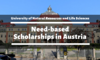 University of Natural Resources and Life Sciences Need-based Scholarships in Austria