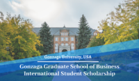 Gonzaga Graduate School of Business International Student Scholarship