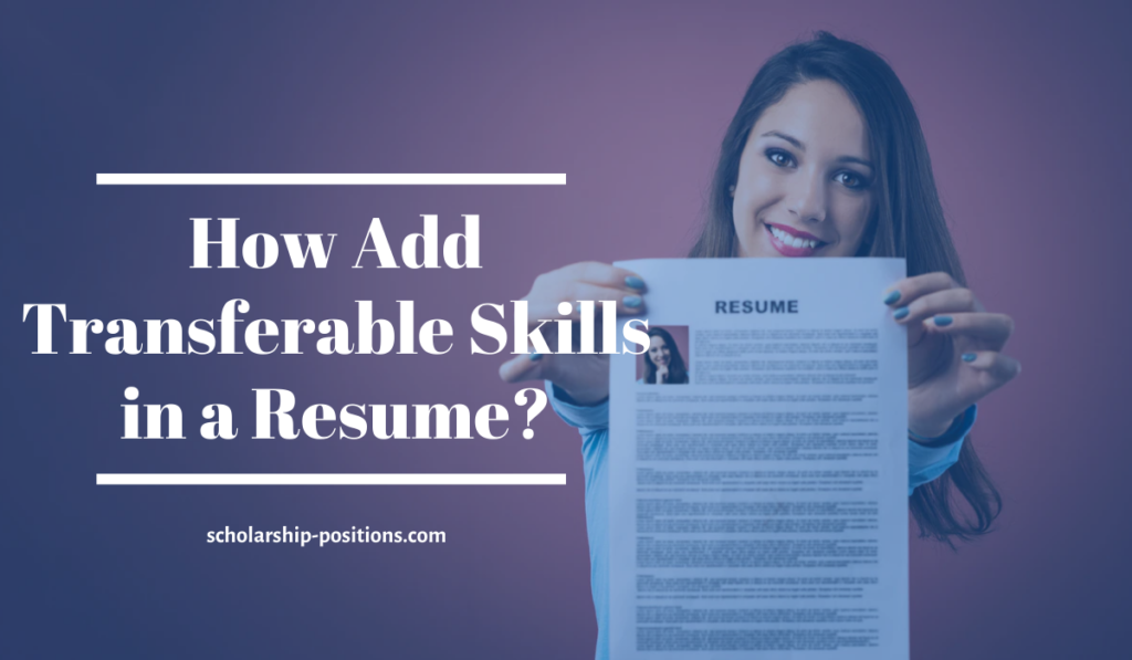 How Can Students Add Transferable Skills in a Résumé?