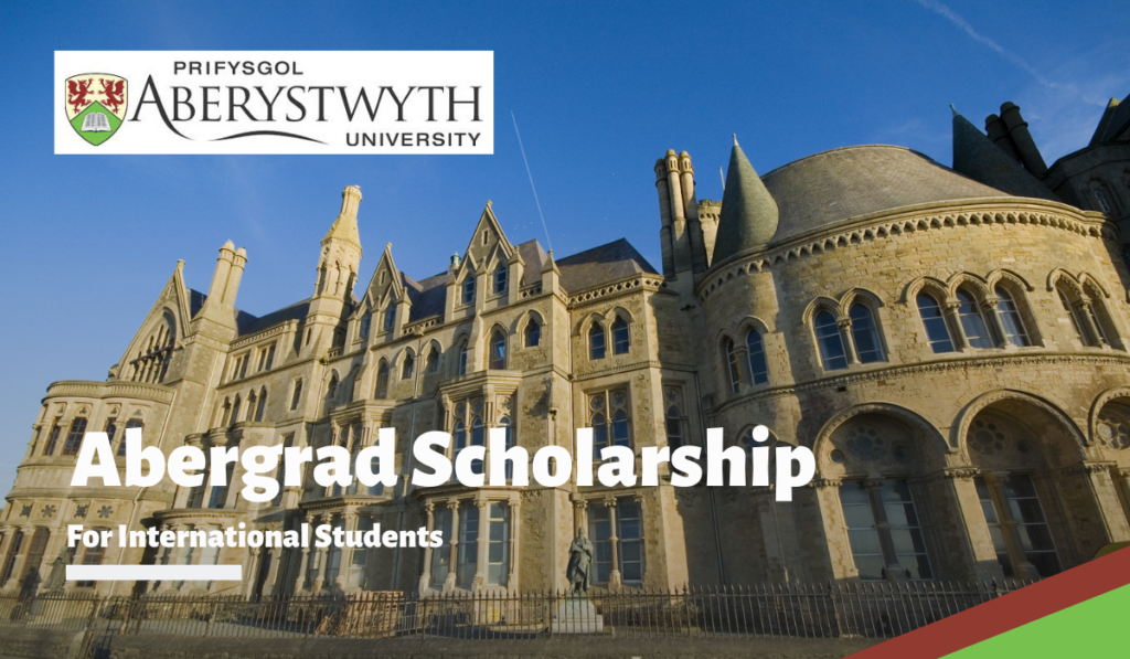 Aberystwyth University Abergrad Scholarship for International Students in UK