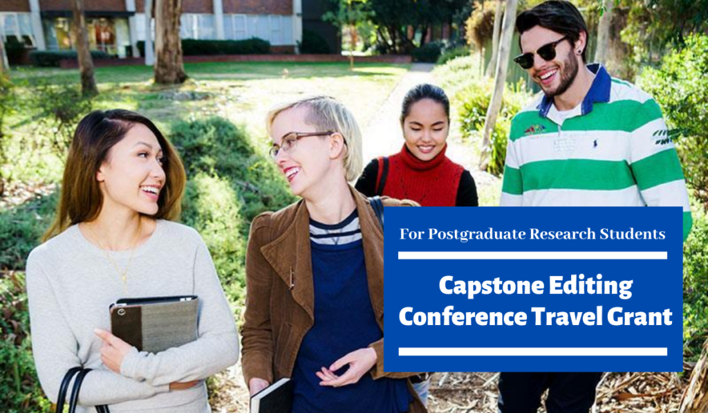 Capstone Editing Conference Travel Grant for Postgraduate Research Students