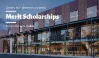Charles Sturt University International Student Merit Scholarships in Australia, 2020