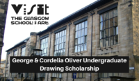 Glasgow School of Art George & Cordelia Oliver Undergraduate Drawing Scholarship