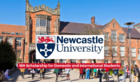 Newcastle University MA Scholarship for Domestic and International Students in the UK