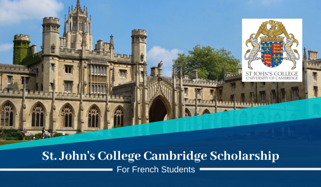 St. John's College Cambridge Scholarship for French Students in the UK