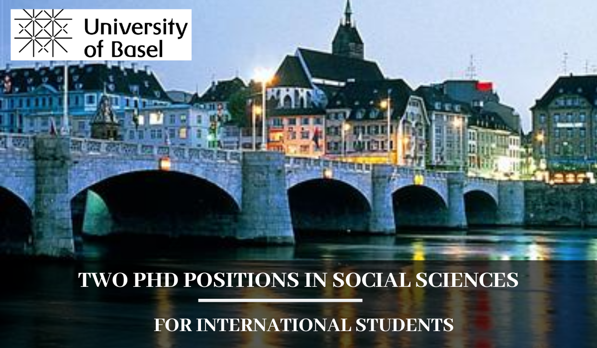 phd scholarships in switzerland for international students