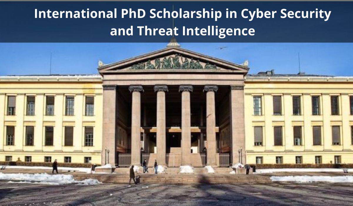 International PhD Scholarship in Cyber Security and Threat Intelligence