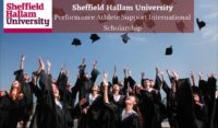 Sheffield Hallam University Performance Athlete Support International Scholarship in UK