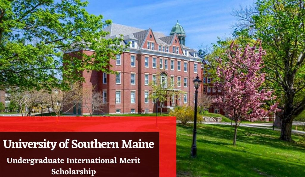 Undergraduate International Merit Scholarship at University of Southern Maine, US