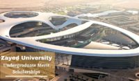Undergraduate Merit Scholarship at Zayed University, UAE