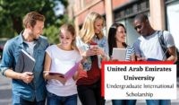 United Arab Emirates University Undergraduate funding for International Students