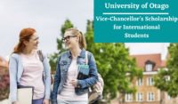 University of Otago Vice-Chancellor’s funding for International Students