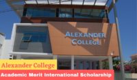 Academic Merit International Scholarship at Alexander College, Cyprus