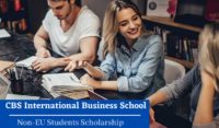 CBS International Business School Non-EU Students Scholarship in Germany