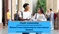 Clark University Richard Traina funding for International Students