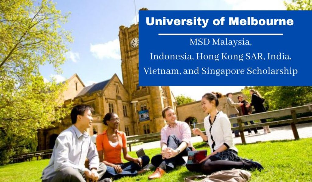 MSD Malaysia, Indonesia, Hong Kong SAR, India, Vietnam, and Singapore Scholarship