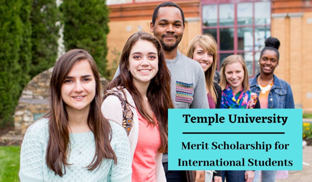 Temple University Merit funding for International Students