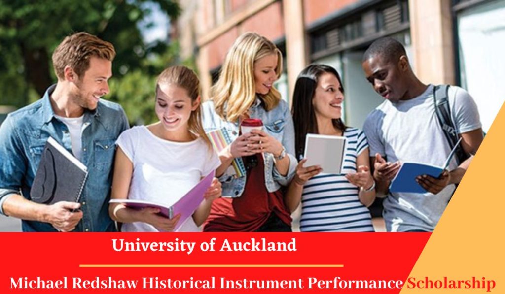 University of Auckland Michael Redshaw Historical Instrument Performance Scholarship
