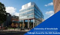 University of Strathclyde Fulbright Award for the USA Students