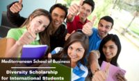 Mediterranean School of Business Diversity Scholarship for International Students