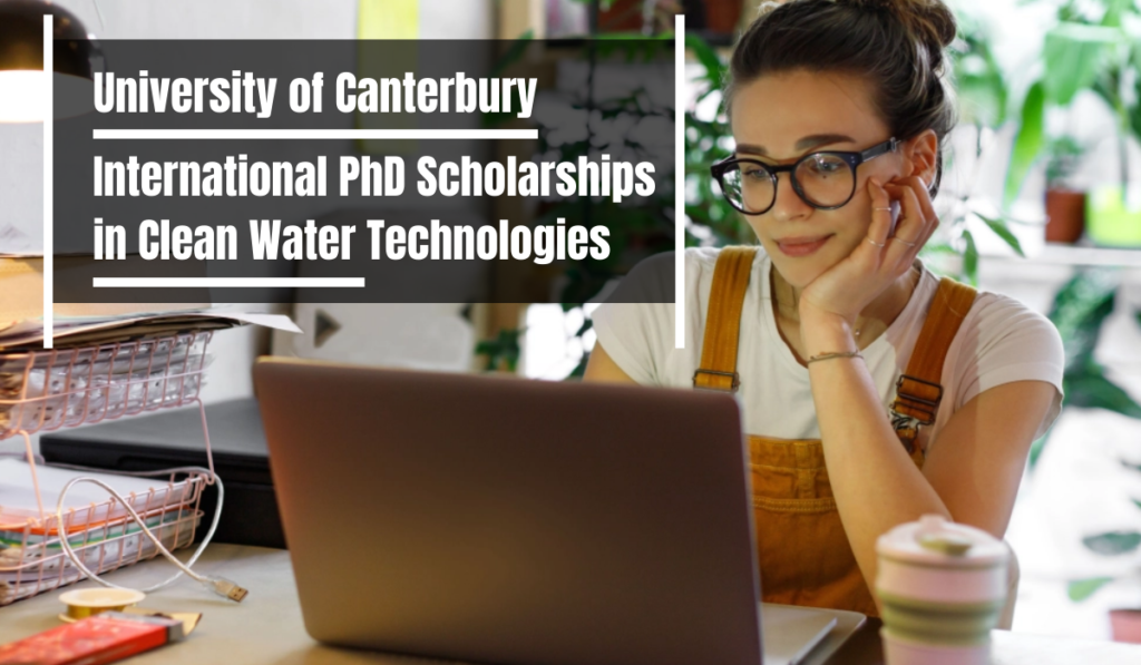 phd scholarship water resources management