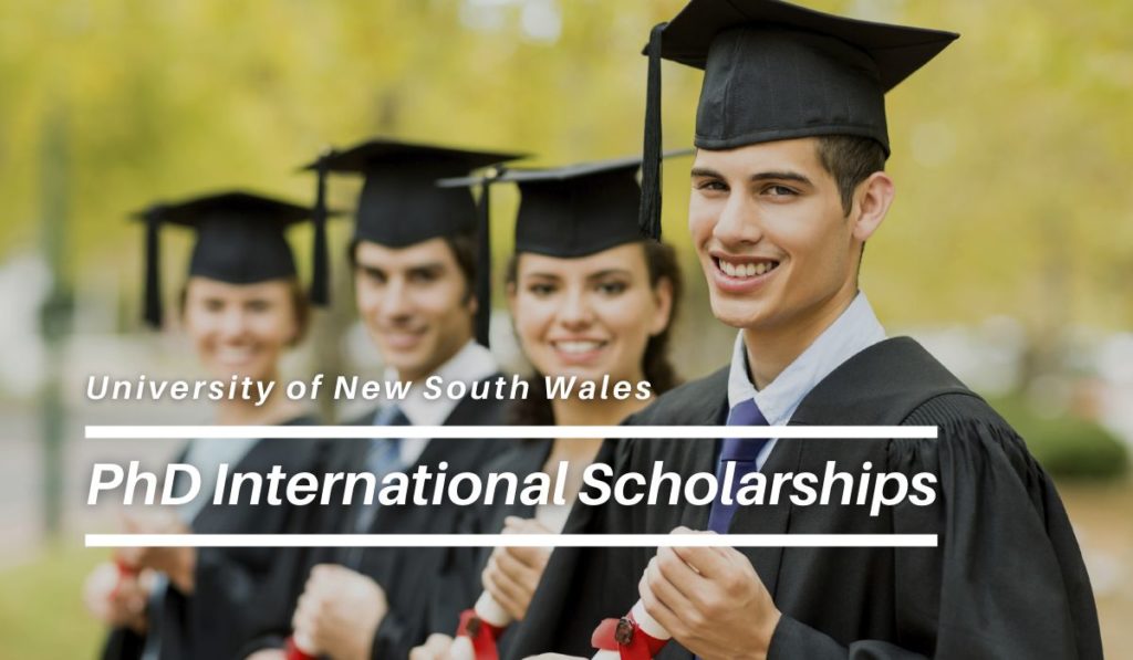 unsw international phd scholarship