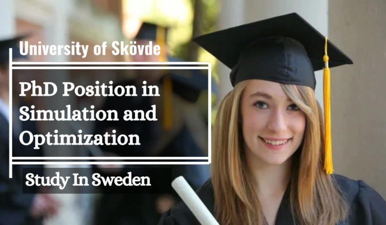 phd scholarship position in sweden