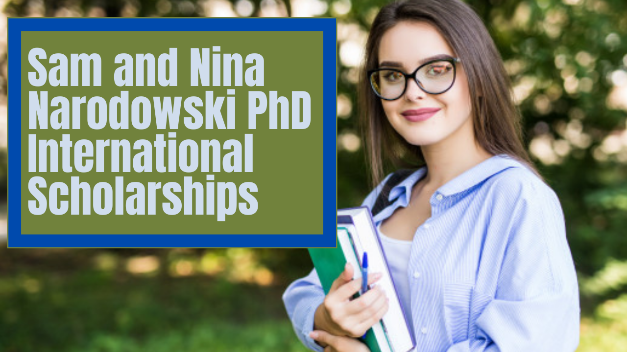 Sam and Nina Narodowski PhD international awards in Australia ...