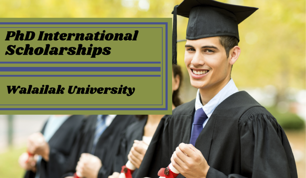 phd scholarships in thailand for international students