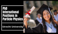 PhD International Positions in Particle Physics at Utrecht University in Netherlands
